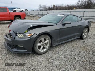 2017 Ford Mustang V6 with VIN 1FA6P8AM7H5289484, listed as a Copart auction lot 45573175 with 52,590 mi miles and Salvage title. Bid and sale history available at DreamBid. Image 1.