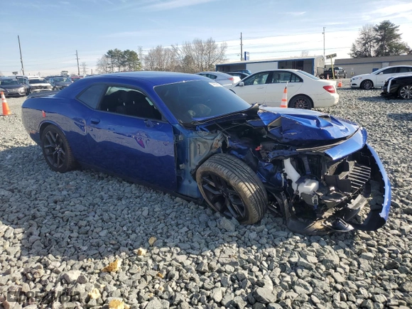 2022 Dodge Challenger GT with VIN 2C3CDZJG4NH151271, listed as a Copart auction lot 44606455 with 45,081 mi miles and Salvage Title. Bid and sale history available at carsss.com. Image 4.