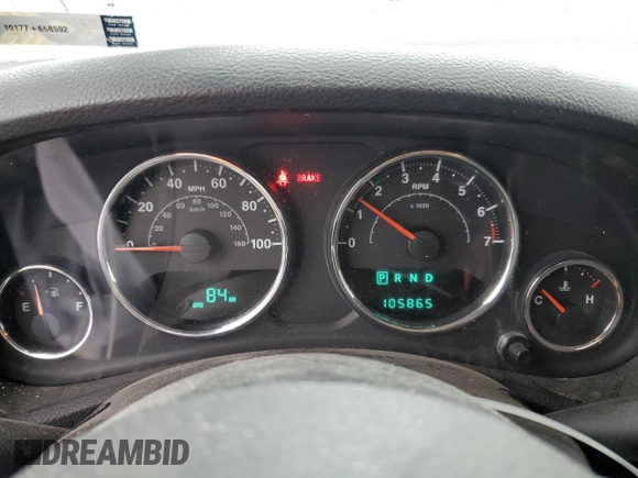 2014 Jeep Wrangler Sport с VIN 1C4AJWAG1EL117219, выставлен на аукционе Copart как лот 59696355 с пробегом 105 865 миль миль и Списание • Salvage title. История ставок и продаж доступна на DreamBid. Изображение 9.