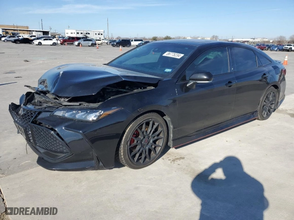 2021 Toyota Avalon TRD with VIN 4T1FZ1FB2MU070169, listed as a Copart auction lot 86775234 with 62,874 mi miles and Salvage Title. Bid and sale history available at carsss.com. Image 1.