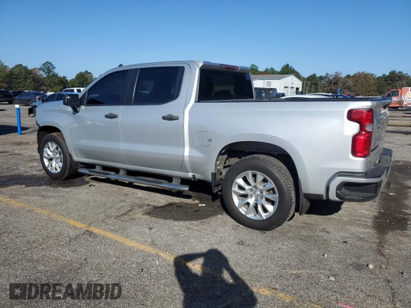 2020 Chevrolet Silverado 1500 Custom with VIN 1GCPWBEF8LZ374877, listed as a Copart auction lot 84509944 with 109,835 mi miles and Salvage Title. Bid and sale history available at carsss.com. Image 2.