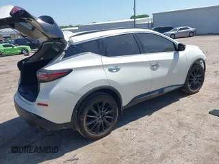 2022 Nissan Murano SV z VIN 5N1AZ2BJ5NC127825, wystawiony jako IAAI lot #42236711 z przebiegiem 65 183 mil mil oraz . Historia ofert i sprzedaży dostępna na DreamBid. Obrazek 4.