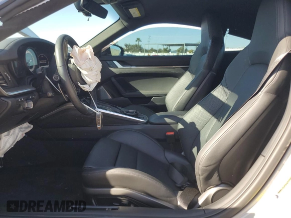 2024 Porsche 911 Turbo with VIN WP0AD2A91RS253671, listed as a Copart auction lot 43981045 with 12,844 mi miles and Salvage Title. Bid and sale history available at carsss.com. Image 7.