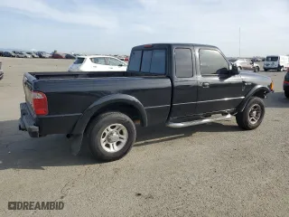2002 Ford Ranger XL Fleet with VIN 1FTYR44V72PB53023, listed as a Copart auction lot 47576805 with 217,483 mi miles and Salvage Title. Bid and sale history available at carsss.com. Image 3.