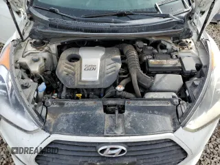 2014 Hyundai Veloster Turbo with VIN KMHTC6AE5EU192450, listed as a Copart auction lot 46079985 with 248,843 mi miles and Salvage Title. Bid and sale history available at carsss.com. Image 12.