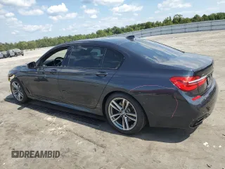 2017 BMW 7 Series with VIN WBA7F2C31HG423118, listed as a Copart auction lot 70628914 with 85,512 mi miles and Salvage Title. Bid and sale history available at DreamBid. Image 2.