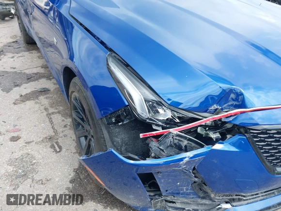 2023 Cadillac CT5 Luxury with VIN 1G6DW5RK2P0113186, listed as a IAAI auction lot 42099816 with 37,530 mi miles and . Bid and sale history available at DreamBid. Image 6.