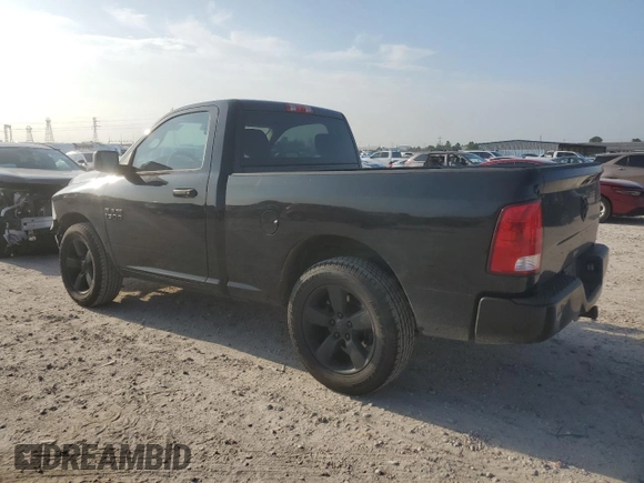 2017 Ram 1500 Express with VIN 3C6JR6AG4HG598942, listed as a Copart auction lot 54698805 with 93,171 mi miles and Salvage title. Bid and sale history available at DreamBid. Image 2.