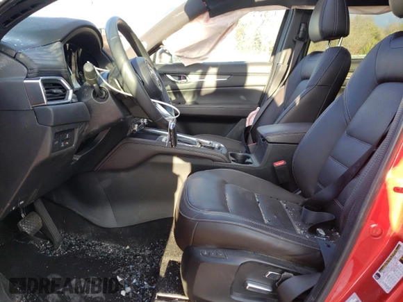 2024 Mazda CX-5 2.5 Turbo Signature with VIN JM3KFBXY0R0423308, listed as a Copart auction lot 87454254 with 10,035 mi miles and Salvage Title. Bid and sale history available at carsss.com. Image 7.