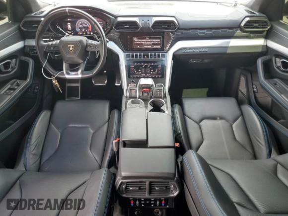 2019 Lamborghini Urus z VIN ZPBUA1ZL7KLA02968, wystawiony jako Copart lot #69967374 z przebiegiem 9747 mil mil oraz Szkody całkowita. Historia ofert i sprzedaży dostępna na DreamBid. Obrazek 8.