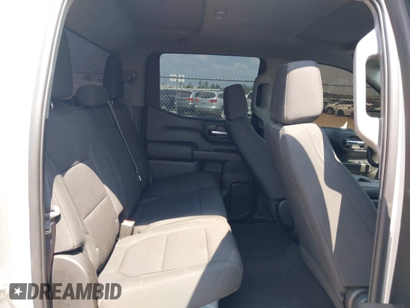 2020 Chevrolet Silverado 1500 Custom with VIN 3GCPWBEH6LG340504, listed as a IAAI auction lot 40007894 with 49,725 mi miles. Bid and sale history available at carsss.com. Image 8.