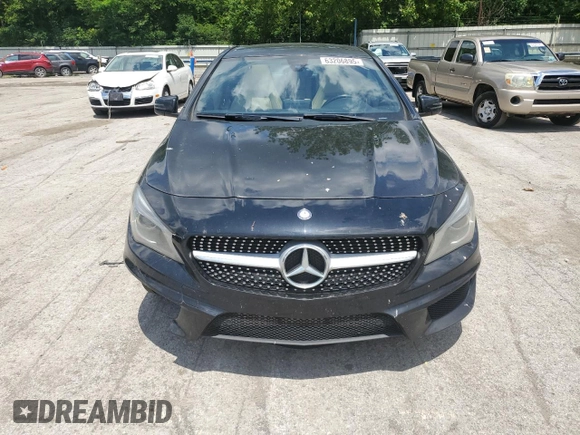 2015 Mercedes-Benz CLA 250 with VIN WDDSJ4GB8FN182830, listed as a Copart auction lot 63206895 with 220,061 mi miles and Salvage title. Bid and sale history available at DreamBid. Image 5.