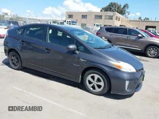 2012 Toyota Prius One with VIN JTDKN3DU8C1558122, listed as a IAAI auction lot 41951021 with 142,639 mi miles. Bid and sale history available at carsss.com. Image 1.