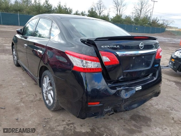 2014 Nissan Sentra SV with VIN 3N1AB7AP6EY330583, listed as a IAAI auction lot 41467309 with 155,017 mi miles. Bid and sale history available at carsss.com. Image 6.