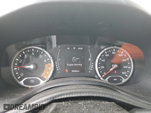 2020 Jeep Renegade Latitude with VIN ZACNJABB2LPL31326, listed as a Copart auction lot 54415525 with 80,656 mi miles and Salvage title. Bid and sale history available at DreamBid. Image 9.