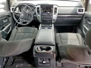 2016 Nissan Titan Platinum Reserve с VIN 1N6BA1F21GN513109, выставлен на аукционе Copart как лот 56116825 с пробегом 94 263 миль миль и Чистый • Clean title. История ставок и продаж доступна на DreamBid. Изображение 8.