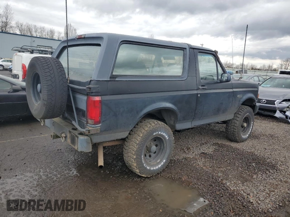 1993 Ford Bronco Custom with VIN 1FMEU15H0PLB25986, listed as a Copart auction lot 47622775 with 196,277 mi miles and Clean title. Bid and sale history available at DreamBid. Image 3.