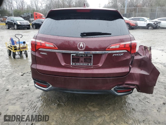 2018 Acura RDX with VIN 5J8TB3H30JL004378, listed as a Copart auction lot 84405264 with 153,072 mi miles and Salvage Title. Bid and sale history available at carsss.com. Image 6.
