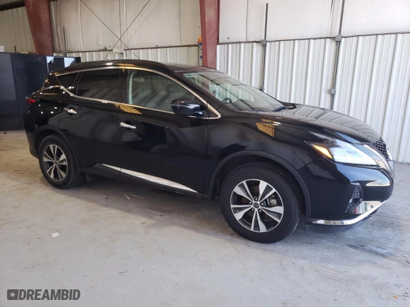 2023 Nissan Murano SV with VIN 5N1AZ2BJ4PC112946, listed as a Copart auction lot 52020845 with 55,339 mi miles and Clean Title. Bid and sale history available at carsss.com. Image 4.