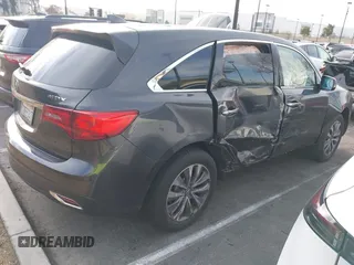 2014 Acura MDX Tech Pkg with VIN 5FRYD3H41EB012164, listed as a IAAI auction lot 41765473 with 59,935 mi miles. Bid and sale history available at carsss.com. Image 4.