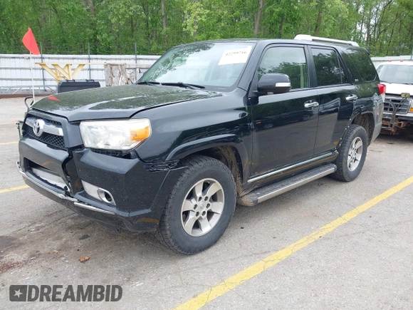 2013 Toyota 4Runner SR5 with VIN JTEBU5JR6D5111261, listed as a IAAI auction lot 42299716 with 212,041 mi miles and . Bid and sale history available at DreamBid. Image 2.
