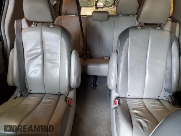 2013 Toyota Sienna XLE with VIN 5TDDK3DC7DS062614, listed as a Copart auction lot 60048005 with 230,228 mi miles and Non repairable. Bid and sale history available at DreamBid. Image 10.