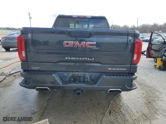 2020 GMC Sierra 1500 Denali with VIN 1GTU9FEL1LZ207560, listed as a Copart auction lot 47020905 with 0 mi miles and Non Repairable. Bid and sale history available at carsss.com. Image 6.