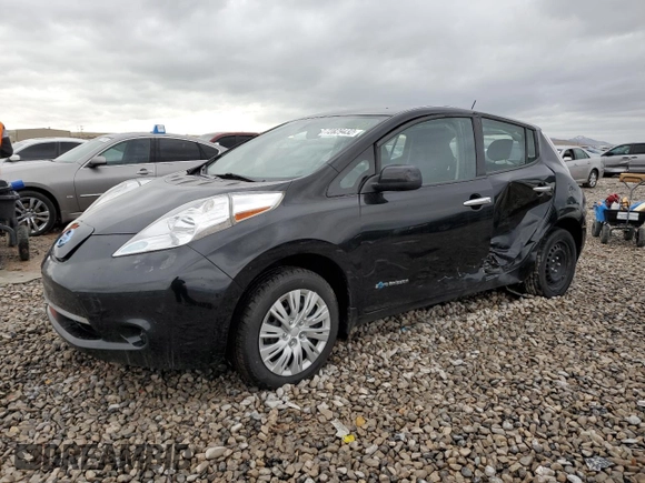 2015 Nissan LEAF SV with VIN 1N4AZ0CP0FC309063, listed as a Copart auction lot 72829432 with 74,214 mi miles. Bid and sale history available at carsss.com. Image 1.