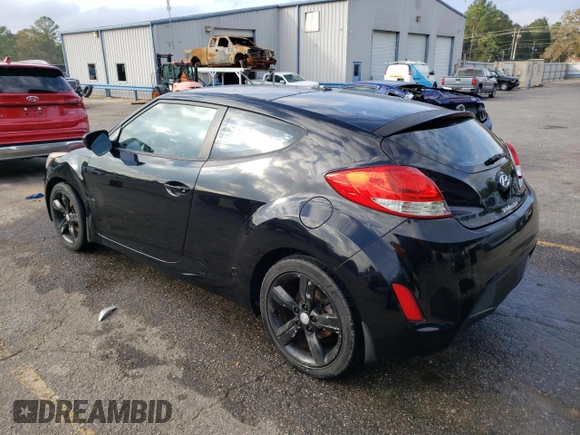 2012 Hyundai Veloster w/Red Int with VIN KMHTC6ADXCU063897, listed as a Copart auction lot 82100474 with 191,493 mi miles and Salvage title. Bid and sale history available at DreamBid. Image 2.