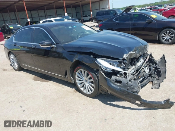 2017 BMW 7 Series 740i xDrive with VIN WBA7E4C50HGU99106, listed as a IAAI auction lot 41997603 with 138,322 mi miles. Bid and sale history available at carsss.com. Image 1.