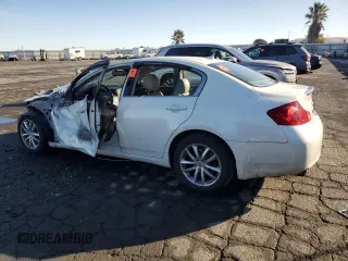 2008 Infiniti G35 Journey with VIN JNKBV61EX8M221423, listed as a Copart auction lot 78458954 with 127,154 mi miles and Salvage Title. Bid and sale history available at DreamBid. Image 2.