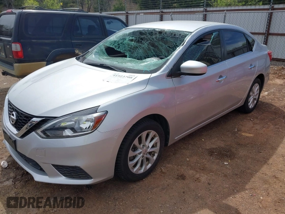 2019 Nissan Sentra SV z VIN 3N1AB7AP2KY296928, wystawiony jako IAAI lot #41923708 z przebiegiem 70 853 mil mil oraz . Historia ofert i sprzedaży dostępna na DreamBid. Obrazek 17.