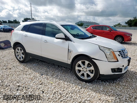 2014 Cadillac SRX Performance Collection with VIN 3GYFNCE39ES687733, listed as a Copart auction lot 62770665 with 151,714 mi miles and Salvage title. Bid and sale history available at DreamBid. Image 4.
