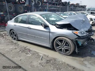 2017 Honda Accord Sedan Sport with VIN 1HGCR2F53HA013608, listed as a IAAI auction lot 41786509 with 85,070 mi miles. Bid and sale history available at carsss.com. Image 1.