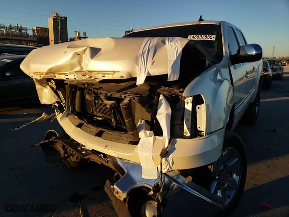 2013 GMC Sierra 1500 SLT with VIN 3GTP2WE76DG365849, listed as a Copart auction lot 46502855 with 0 mi miles and Salvage Title. Bid and sale history available at carsss.com. Image 11.