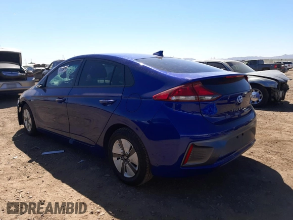 2020 Hyundai Ioniq Blue z VIN KMHC65LC9LU228294, wystawiony jako Copart lot #47854863 z przebiegiem 100 499 mil mil oraz Szkoda całkowita • Salvage title. Historia ofert i sprzedaży dostępna na DreamBid. Obrazek 2.