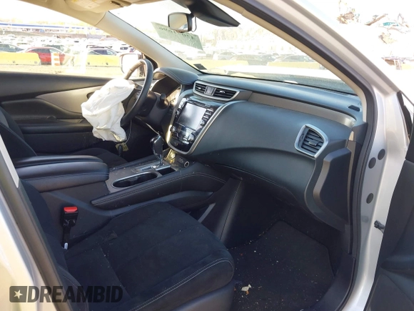 2021 Nissan Murano SV with VIN 5N1AZ2BS3MC144498, listed as a IAAI auction lot 42071696 with 83,014 mi miles and . Bid and sale history available at DreamBid. Image 5.