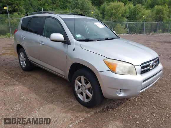 2008 Toyota RAV4 Limited with VIN JTMBD31V586066982, listed as a IAAI auction lot 42782340 with 113,616 mi miles and . Bid and sale history available at DreamBid. Image 1.