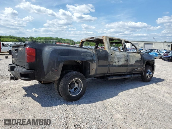 2019 Chevrolet Silverado 3500HD LTZ with VIN 1GC4KXEY4KF157095, listed as a Copart auction lot 59704654 with 0 mi miles and Salvage Title. Bid and sale history available at carsss.com. Image 3.