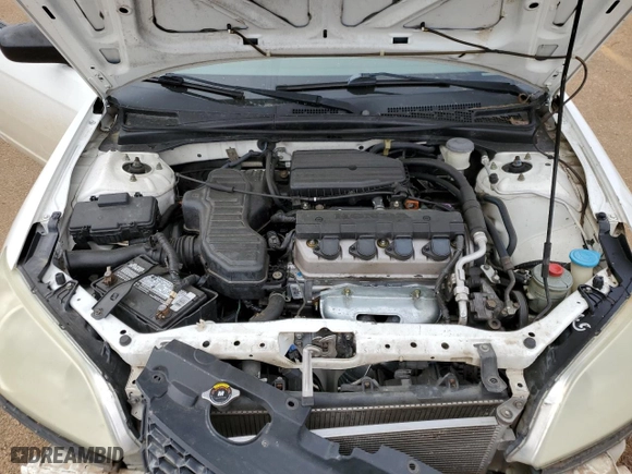 2004 Honda Civic VP with VIN 1HGEM22184L018716, listed as a Copart auction lot 43694793 with 132,119 mi miles and Non Repairable. Bid and sale history available at carsss.com. Image 11.