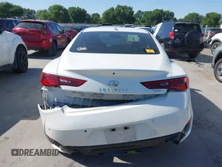 2018 Infiniti Q60 Sport with VIN JN1EV7EK5JM341188, listed as a IAAI auction lot 41990535 with 52,640 mi miles and . Bid and sale history available at DreamBid. Image 16.