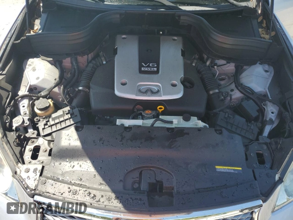 2017 Infiniti QX50 with VIN JN1BJ0RP4HM383177, listed as a Copart auction lot 53038055 with 124,707 mi miles and Salvage Title. Bid and sale history available at carsss.com. Image 12.