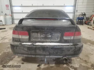 2000 Honda Civic EX with VIN 1HGEJ8147YL025721, listed as a Copart auction lot 89219525 with 181,100 mi miles and Salvage Title. Bid and sale history available at carsss.com. Image 6.