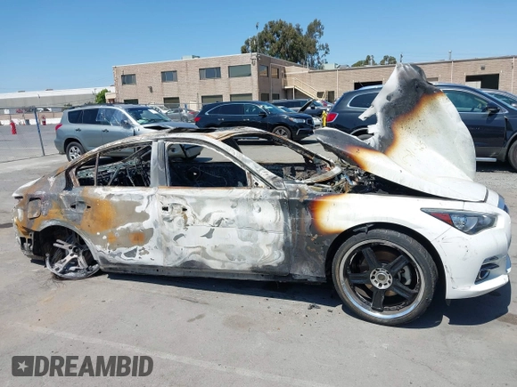 2017 Infiniti Q50 Premium with VIN JN1EV7AP6HM744026, listed as a IAAI auction lot 42599082 with Not provided miles and . Bid and sale history available at DreamBid. Image 12.