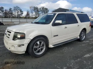 2007 Ford Expedition EL Limited with VIN 1FMFK20557LA08255, listed as a Copart auction lot 79234094 with 247,808 mi miles and Salvage Title. Bid and sale history available at carsss.com. Image 1.