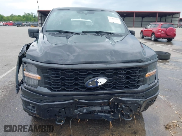 2024 Ford F-150 with VIN 1FTEX2LP1RKE72862, listed as a IAAI auction lot 42214197 with 25,672 mi miles and . Bid and sale history available at DreamBid. Image 19.