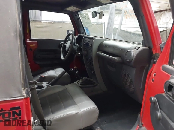 2008 Jeep Wrangler X with VIN 1J4FA24168L556839, listed as a IAAI auction lot 41729032 with 50,578 mi miles and . Bid and sale history available at DreamBid. Image 5.