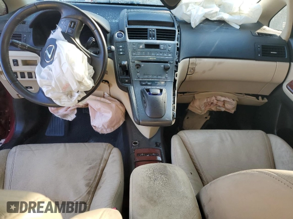 2011 Lexus HS 250h with VIN JTHBB1BA1B2043878, listed as a Copart auction lot 86713774 with 171,793 mi miles and Salvage Title. Bid and sale history available at DreamBid. Image 8.