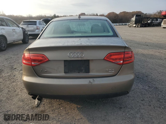 2011 Audi A4 Premium with VIN WAUBFAFL6BA086018, listed as a Copart auction lot 76614044 with 118,263 mi miles and Clean Title. Bid and sale history available at carsss.com. Image 6.