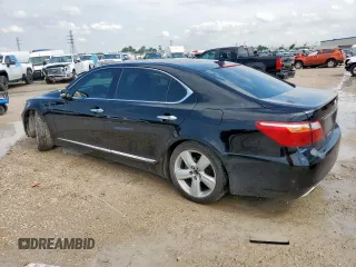 2012 Lexus LS 460 L with VIN JTHGL5EF0C5045591, listed as a Copart auction lot 59752355 with 237,294 mi miles and Clean title. Bid and sale history available at DreamBid. Image 2.